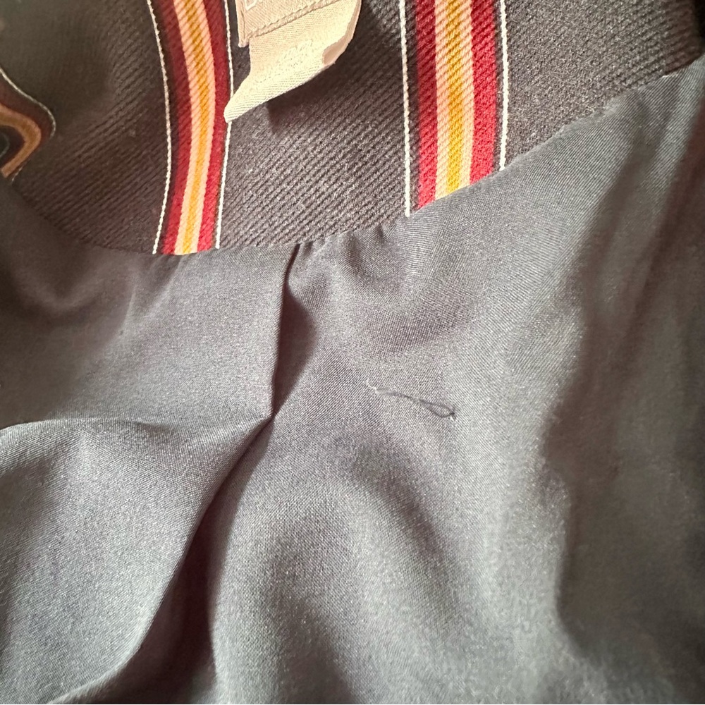Chicos Striped Twill Ponte Blazer - Picture 10 of 11